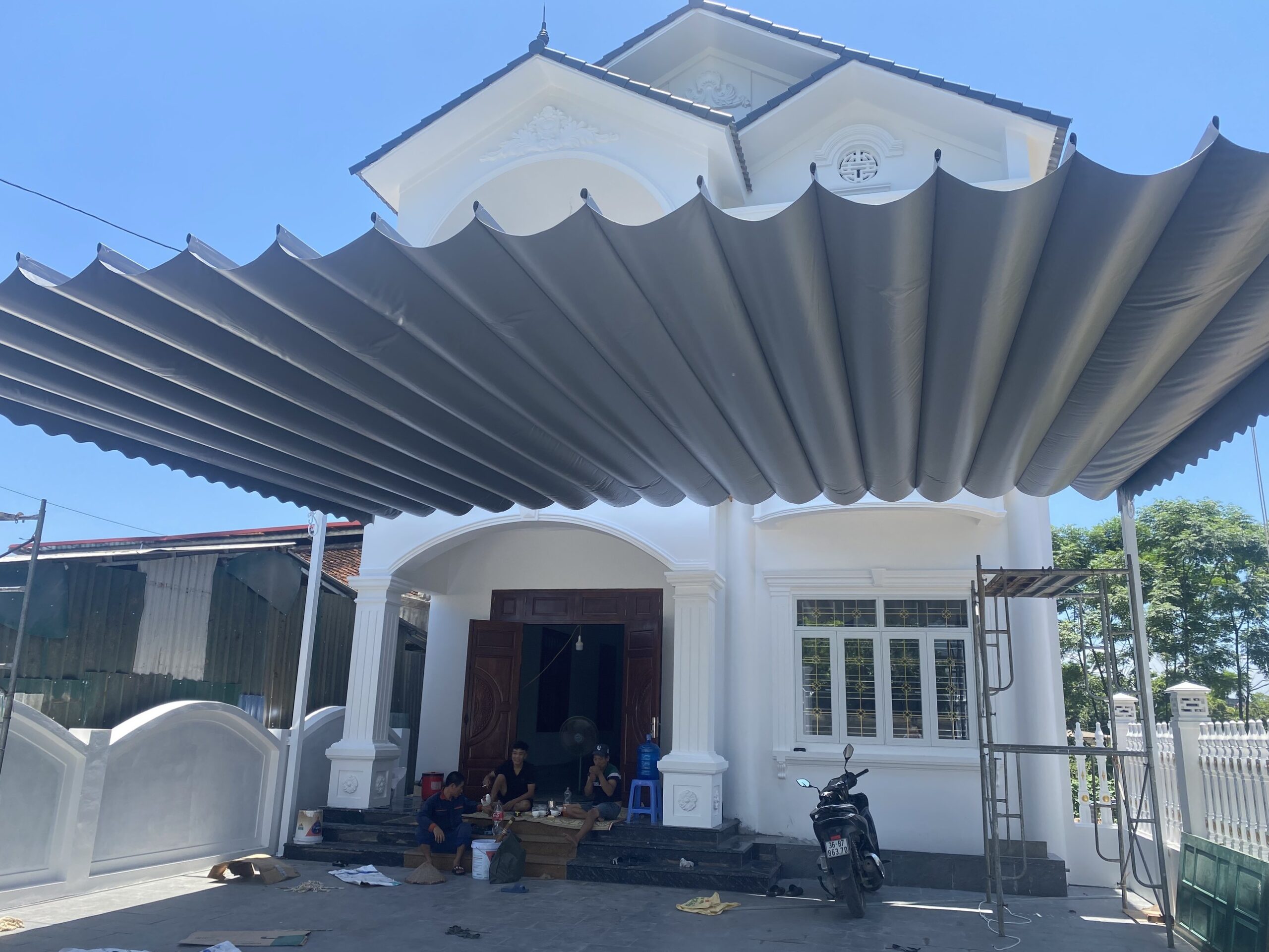Mái xếp di động